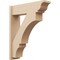 Ekena Millwork 7 1/2-in W x 26-in D x 32-in H Balboa Trad Rough Cedar Woodgrain TimberThane Outlooker, Primed Tan OUTUR075X26X32BOA04RCPR - alternate 1